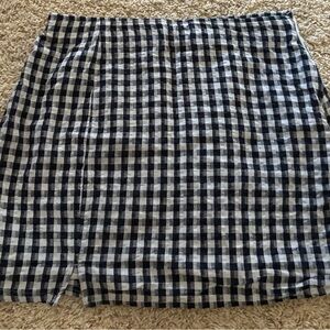 American Eagle Outfitters Black and White Mini Pencil Skirt